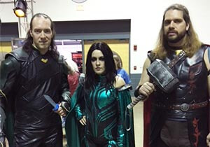 Cosplay - Loki, Hela, Thor